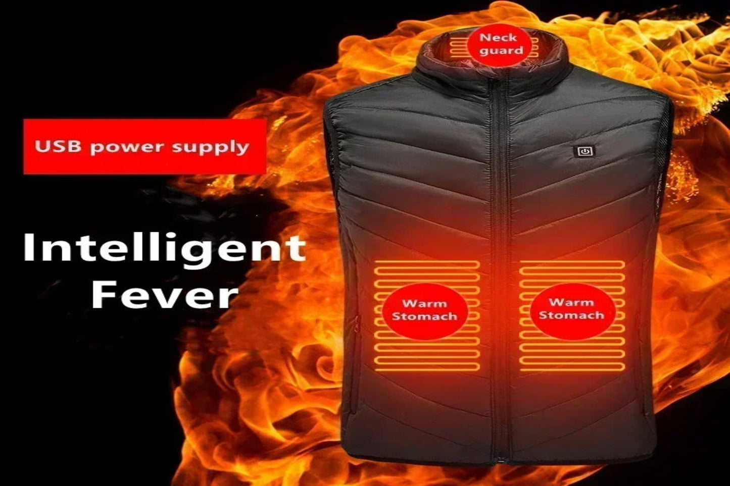 Men’s Heated Performance Vest with Smart Heat Control