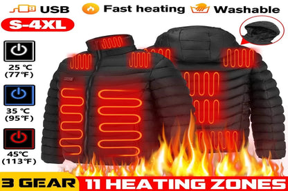Heated Performance jacket with Smart Heat Control