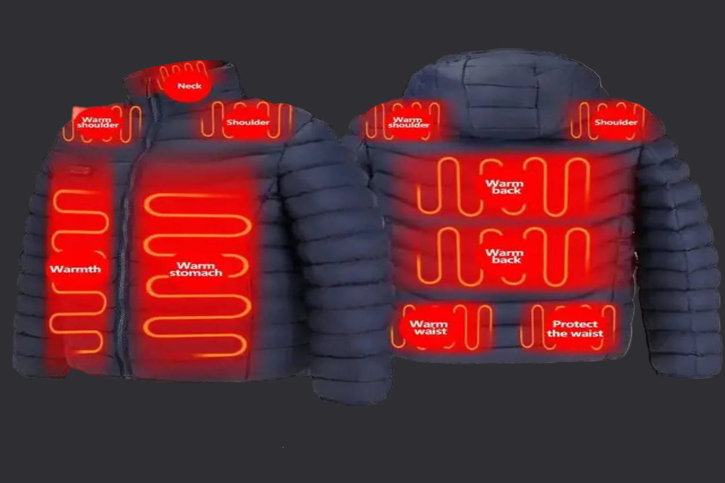 Heated Performance jacket with Smart Heat Control