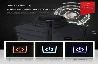 Men’s Heated Performance Vest with Smart Heat Control