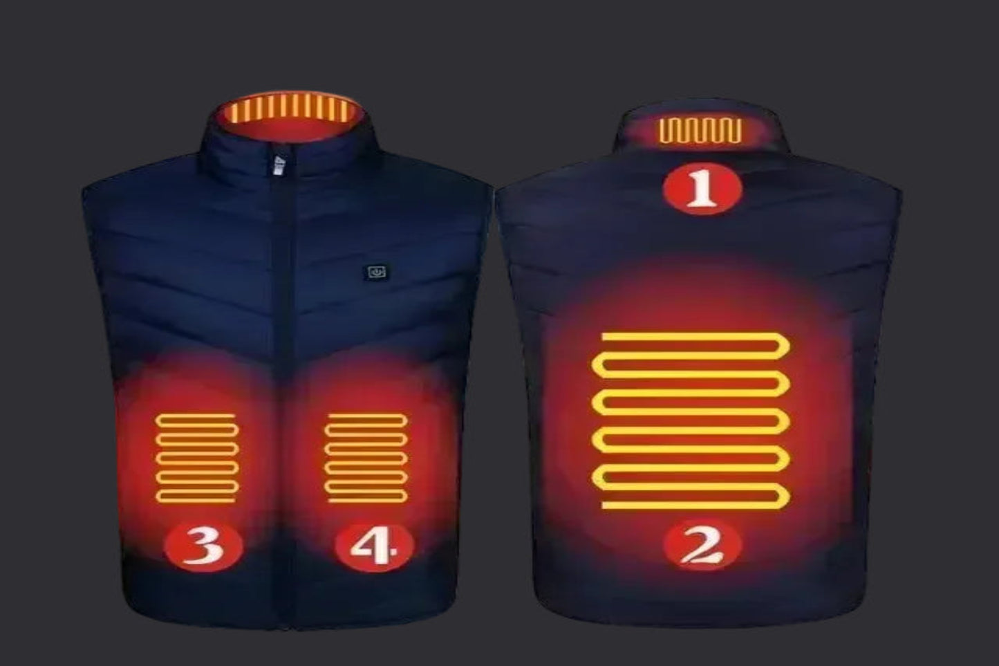 Men’s Heated Performance Vest with Smart Heat Control