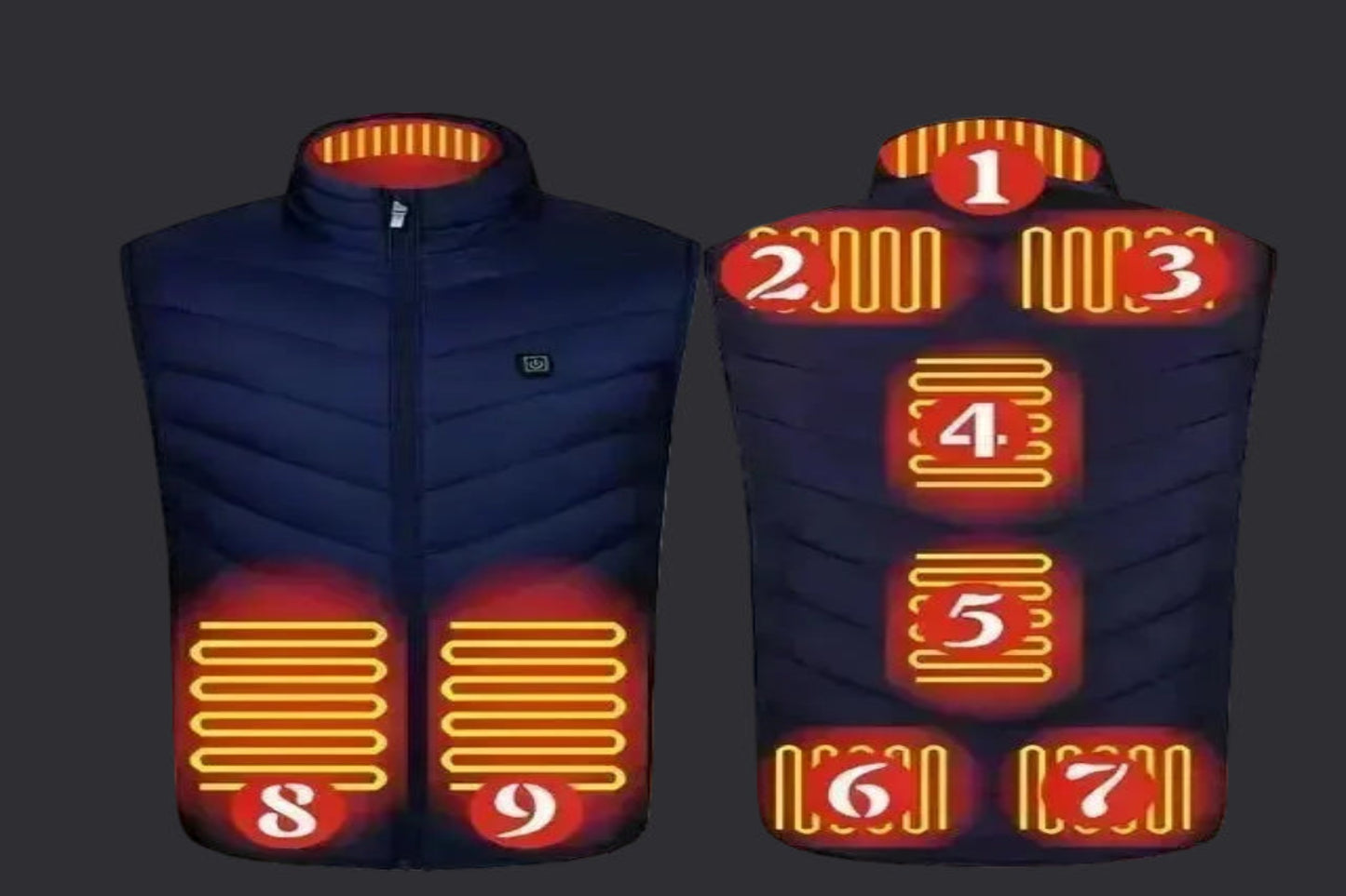 Men’s Heated Performance Vest with Smart Heat Control